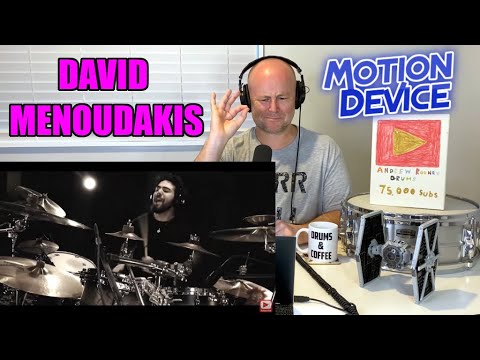 Drum Teacher Reacts: David Menoudakis | Motion Device | Blindfold It Away