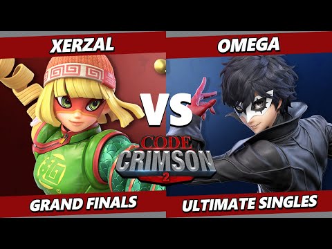 Code Crimson 2 GRAND FINALS - Xerzal (Min Min) Vs. Omega (Joker) Smash Ultimate - SSBU
