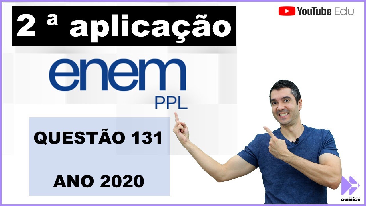 QUÍMICA ENEM PPL 2020! "O propranolol é um fármaco pouco solúvel em água utilizado no tratamento..."