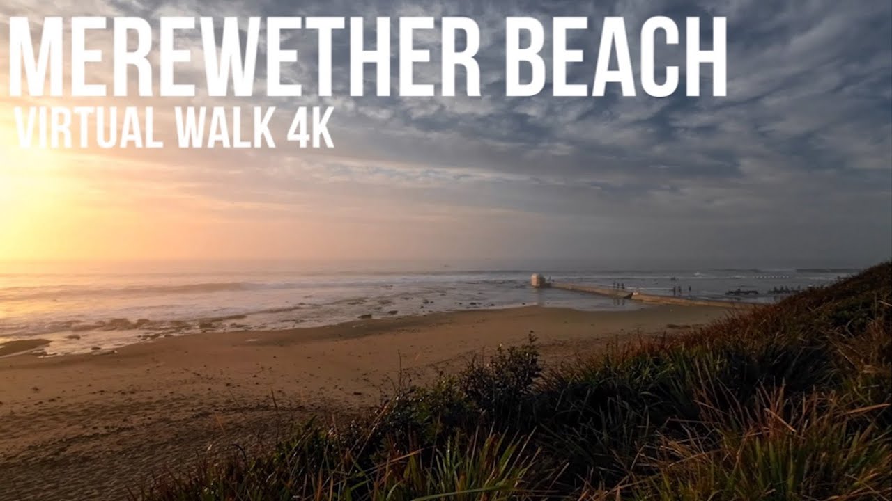 Immerse into a virtual tour around Merewether Beach.