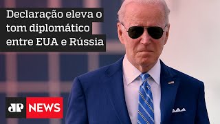Joe Biden acusa a Rússia de genocídio na Ucrânia