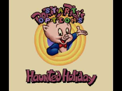 SNES Longplay [368] Porky Pigs Haunted Holiday