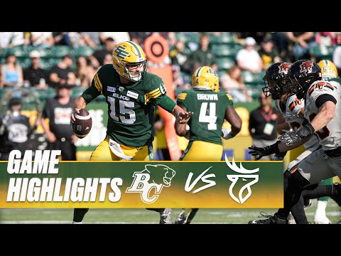 GAME HIGHLIGHTS: Week 8 - BC Lions at Edmonton Elks | 23.07.30