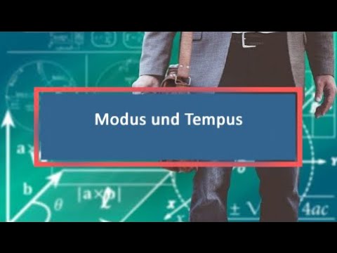 Modus und Tempus