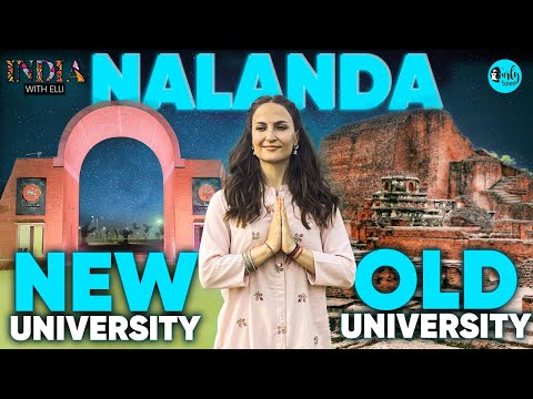 Elli AvrRam Explores The Ancient Heritage of Nalanda | India With Elli Season 02 |EP 04| Curly Tales