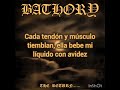 Bestial lust - Bathory (Subtitulado)