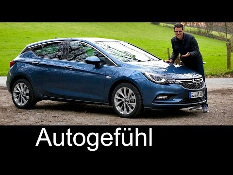 Vauxhall Opel Astra K FULL REVIEW test driven neu neuer all-new gen 2016 - Autogefühl