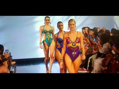 Giannina Azar Swimwear runway show at Art Hearts Fashion Miami Swim Week