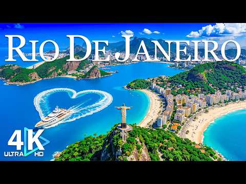 Rio de Janeiro 4K 🌞 Iconic Beaches, Vibrant Culture & Stunning Landmarks