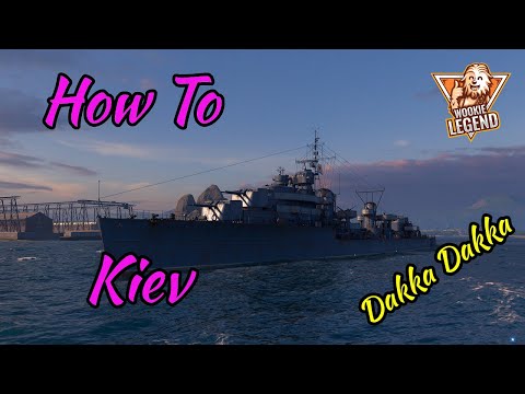 World of Warships | How to for Beginners Russian Kiev Monster | Wookie Legend