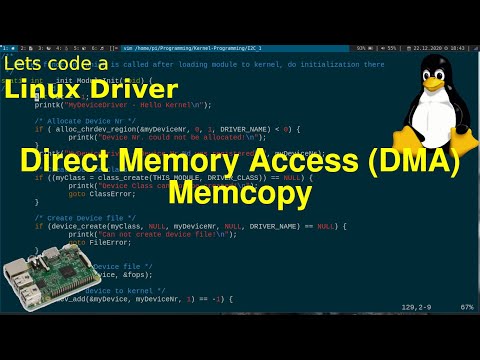 Let's code a Linux Driver - 30 DMA (Direct Memory Access) Memcopy