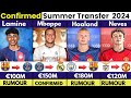 🚨 LATEST CONFIRMED & RUMOURS TRANSFER  SUMMER 2024, Haaland To Barcelona 🔥, Mbappe to Madrid ✅️, nev