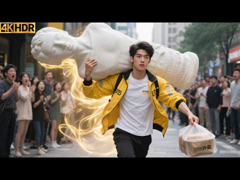 After training, a poor boy thought he had no power—working as a deliveryman he realized he was a god