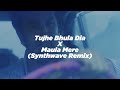 Tujhe Bhula Dia X Maula Mere Synthwave Remix ROHAN Mohit Chauhan Indian Synthwave
