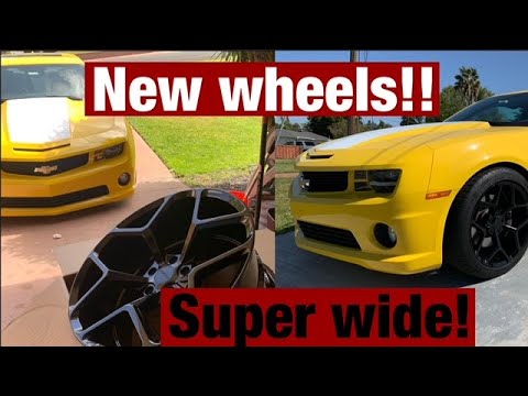 New Wheels for My 2012 Camaro SS | MRR M228 | Z/28 | Wide 315 Rear Meats!
