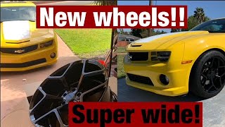 New Wheels for My 2012 Camaro SS | MRR M228 | Z/28 | Wide 315 Rear Meats!