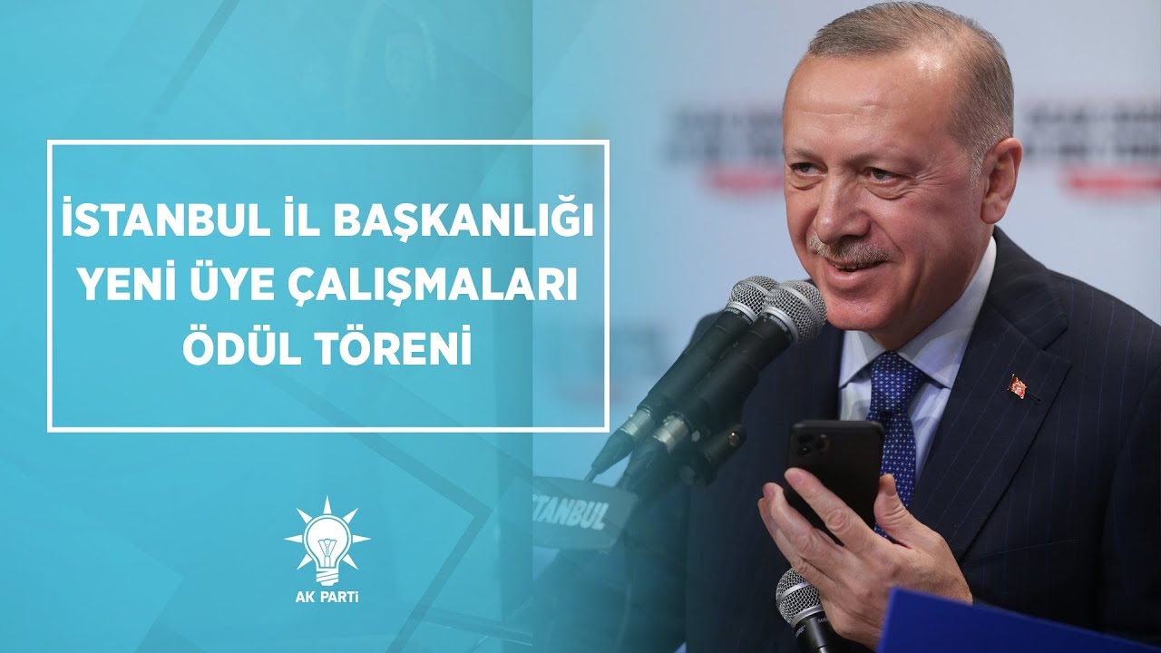 İstanbul İl Başkanlığı Yeni Üye Çalışmaları Ödül Töreni 2 (15.02.2020)