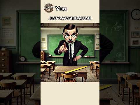 The Rock x Mr Bean -  Always Gets in Trouble at School #therock #memes #ai #rockart