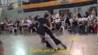 NOELIA COLETTI y PABLO MARTIN GIORGINI Bailando el Tango DANZARIN en la MILONGA DEL MORAN