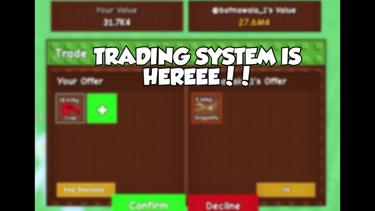The Trading System is Here?!?.. (Grow A Garden)