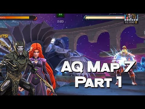 Alliance Quest Map 7 Part 1 - Darkhawk vs. Omega Red Miniboss - Marvel Contest Of Champions