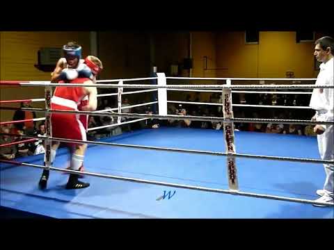 Boxen Meisterschaft-Finale RRW - Arthur Gerzen vs. Oktay Gündoglu