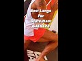 🦵Best Lunge for Glute-Ham GAINZ: Leg Day Challenge #Shorts