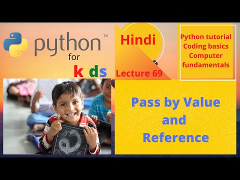 Python Complete Course Python Tutorial 69 Pass By Value And Reference