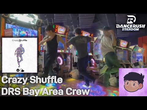 DANCERUSH: Crazy Shuffle - Yooh | 7 Person Train with the Bay Area Crew!