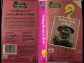 My Sesame Street Home Video Getting Ready To Read Australian VHS