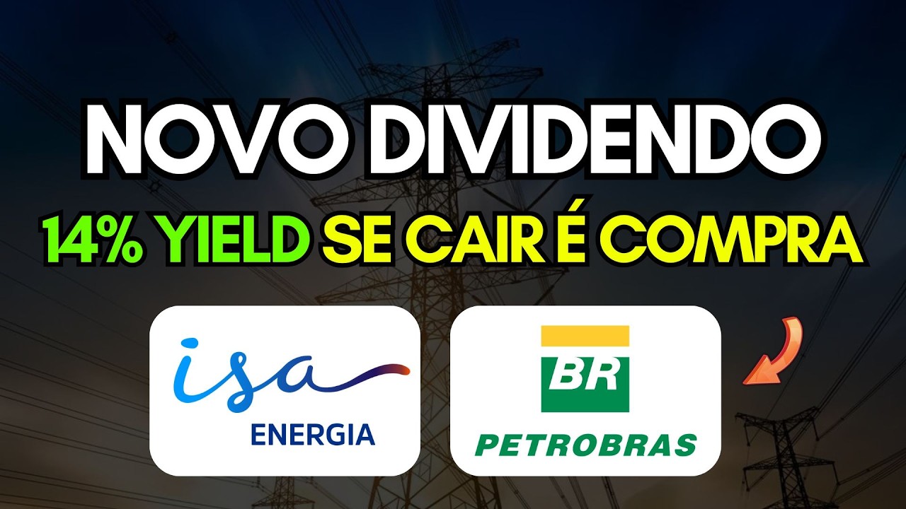 Anuncio de Dividendos na Isa Energia (isae4) e Petrobras (petr4) Dividendo Segurarão Qualquer Queda