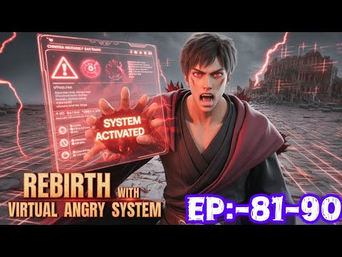 Rebirth With Virtual Angry System Ep:-81-90#novelstory 