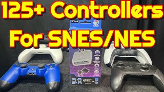 Over 125 Controllers for NES & SNES:  Wingman Converter