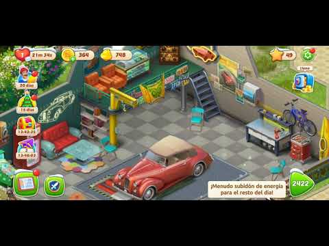 Playrix Homescapes- full tour finished main house.