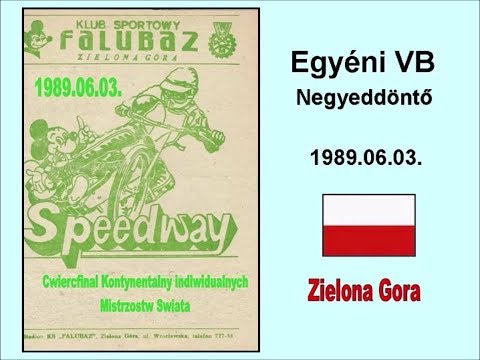 1989.06.03. Speedway continental quarterfinal- Zielona Gora (POL)