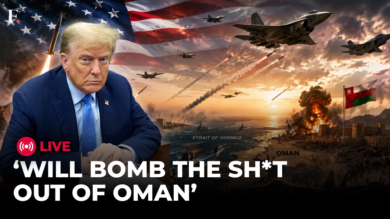 US IRAN WAR LIVE: Trump Threatens to Bomb the ‘Sh*t Out of Oman’ Amid Hormuz Talks
