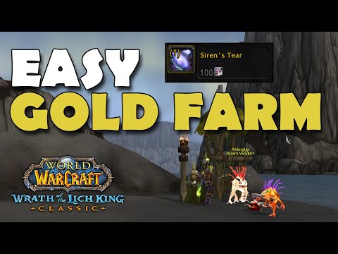 EASY WOTLK Classic Gold Farm Anyone Can Do!