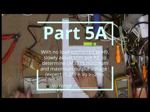EE 330 Power Supply Lab Part 3 Step 5