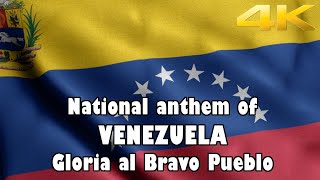 National anthem of Venezuela ( Vocals + Spanish and English Lyrics ) - &quot;Gloria al Bravo Pueblo&quot;