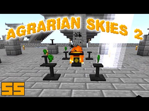 Minecraft Mods Agrarian Skies 2 - DEMON SHARD [E55] (Modded Skyblock)