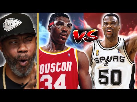Was David Robinson Or Hakeem Olajuwon TOUGHER To Guard?!