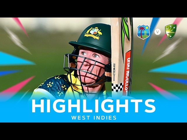 Mooney And Wareham Seal Series Win | Extended Highlights | West Indies v Australia | 2nd ODI Mooney And Wareham Seal Series Win | Extended Highlights | West Indies v Australia | 2nd ODI