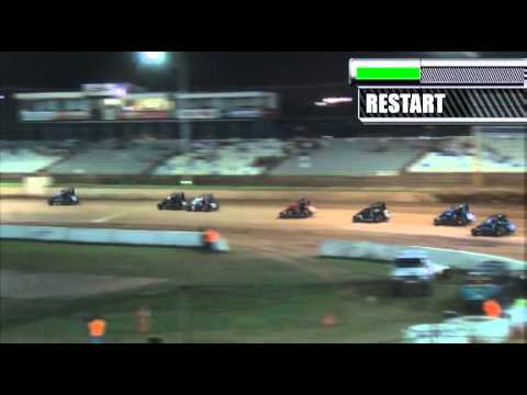 Speedcars - A-Main - Polar Ice Series - Brisbane Speedway - 31.03.12