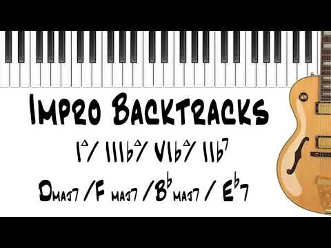 Impro Backtrack | Turn Around I - bIII- bIV - bII7 | 147 BPM