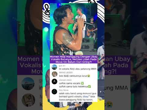 Nidji Dengan Vokalis Barunya, Udah Pada Move On Guys?! #nidji #giring #fyp #shortsviral