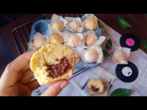 Muffin con cuore di Nutella ricetta muffin