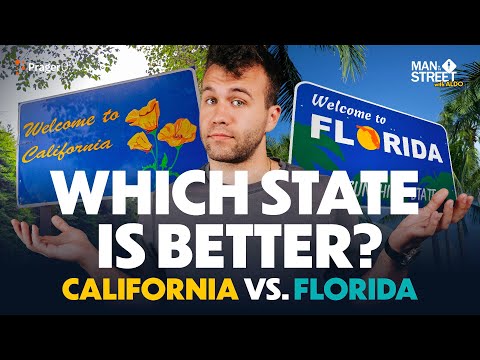 Which State Is Better? California vs. Florida | Man on the Street