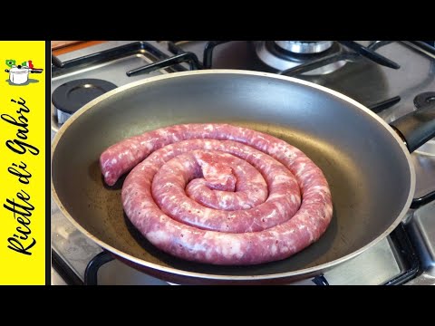 Ricetta salsiccia in padella semplice e saporita!- Ricette di Gabri