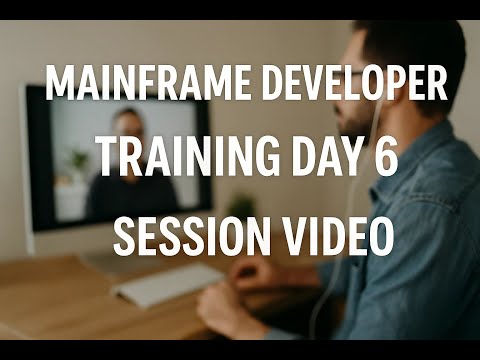 Day6  Dec 13 2025 TSO ISPF Mainframe Introduction