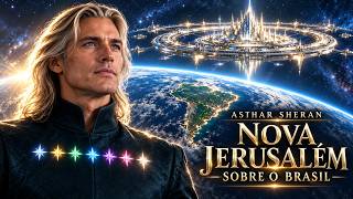ASHTAR SHERAN E A NAVE NOVA JERUSALÉM SOBRE O BRASIL | Filme de Fantasia Completo 4k